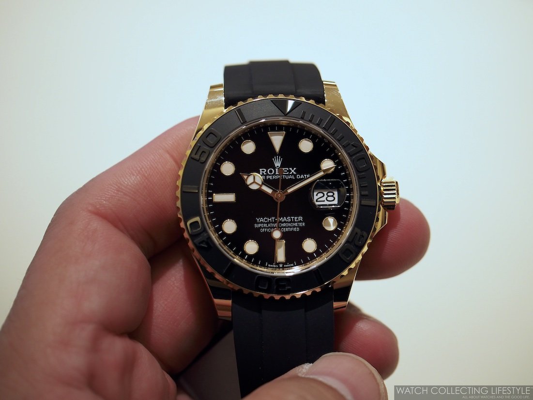 The Rolex Yacht-Master 42 in Yellow Gold ref. 226658 - Monochrome