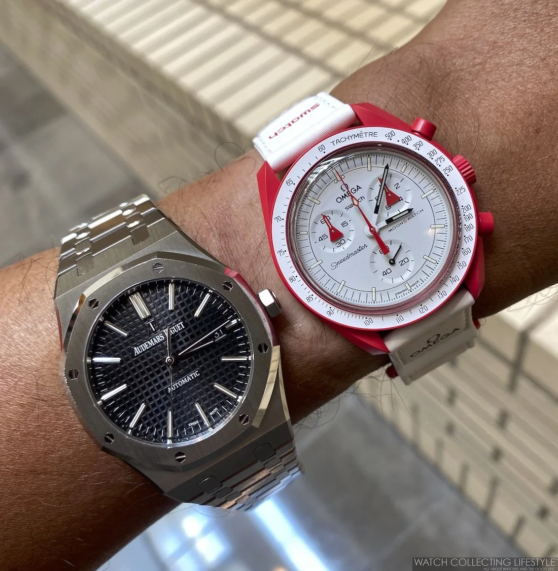 OMEGA × SWATCH オメガスウォッチ おしえ MISSON TO MARS