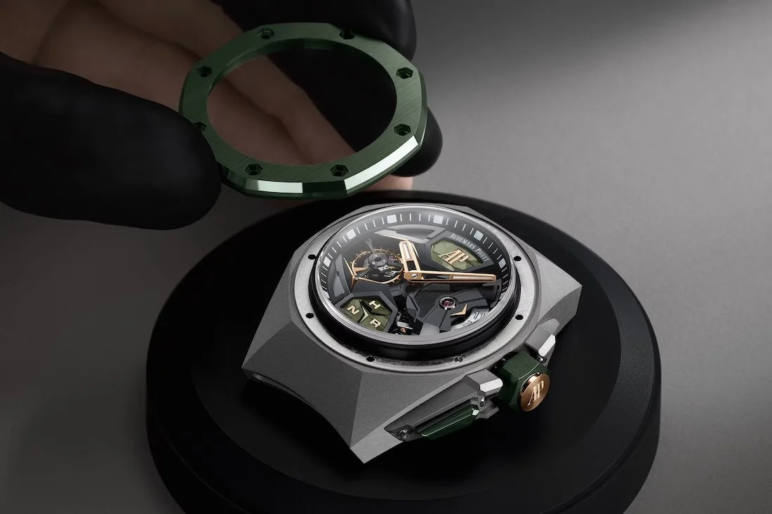 Introducing: Audemars Piguet Royal Oak Concept Flying Tourbillon GMT Green Ceramic