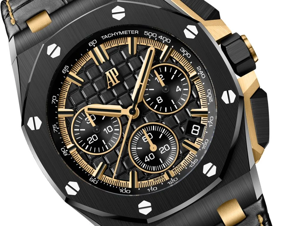 Introducing: Audemars Piguet Royal Oak Offshore 43 ref. 26420CE. Let's Nickname it 'The John Player Special'.