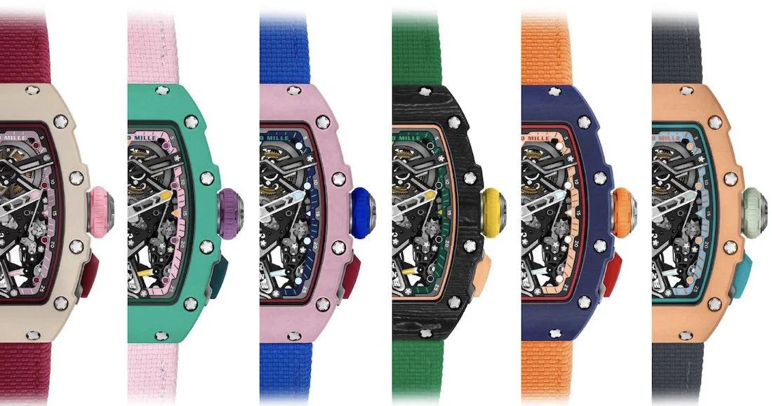 Introducing: Richard Mille RM 07-04 Automatic Sport. Six New Sports Watches for Women.