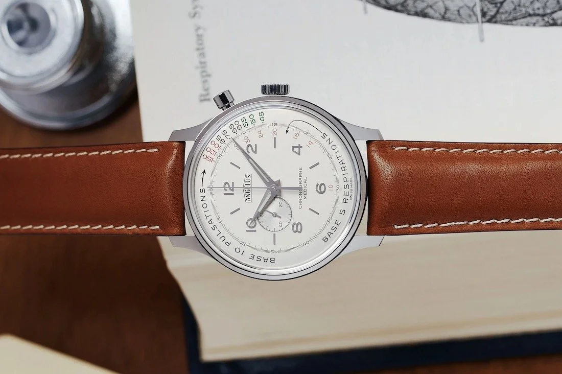 Introducing: Angelus Chronographe Médical x Massena LAB. A Limited Edition of 99 Pieces.