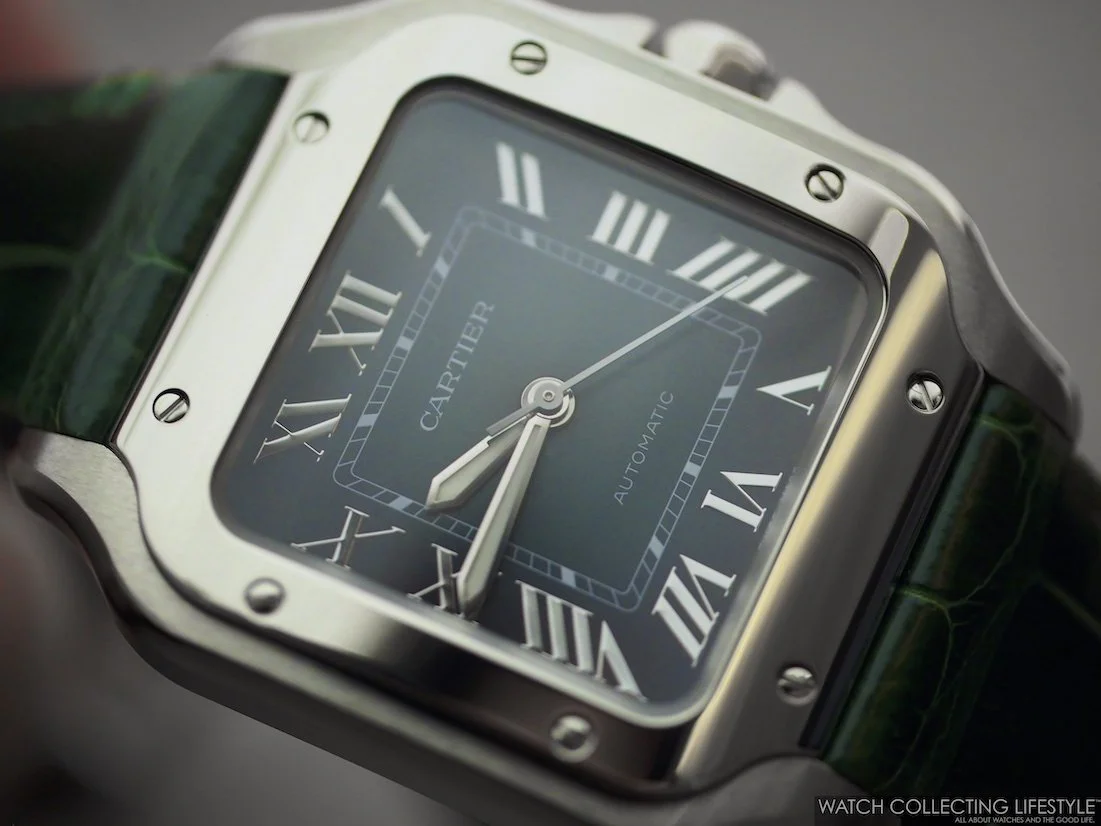 W&amp;W 2023: Santos de Cartier Green Dial (Live Pics)
