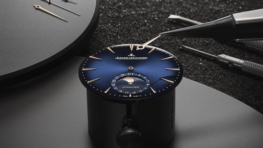 Introducing: Jaeger-LeCoultre Master Ultra Thin Moon Pink Gold Gradient Blue Dial