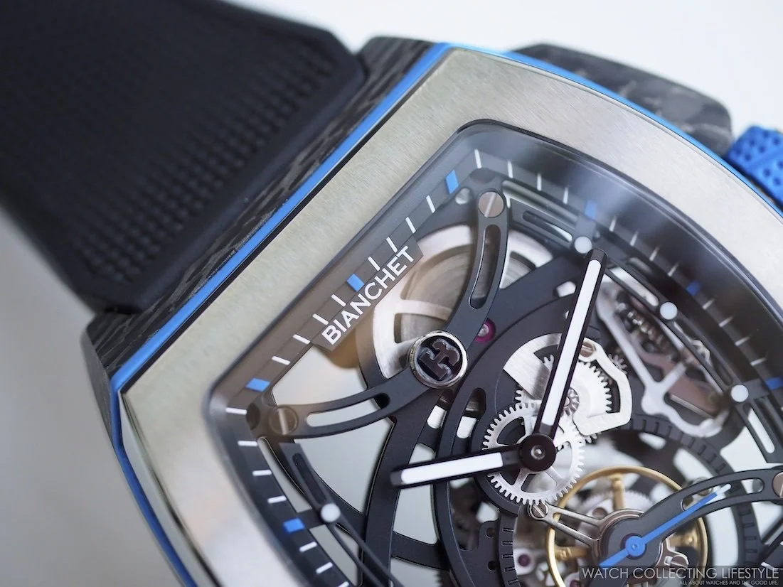 Insider: Bianchet Tourbillon B1.618 Openwork Hybrid Blue Carbon Titanium