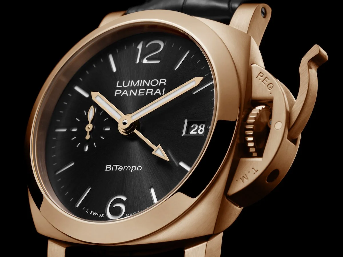 Introducing: The New Panerai Luminor Quaranta BiTempo Goldtech&nbsp;PAM01641
