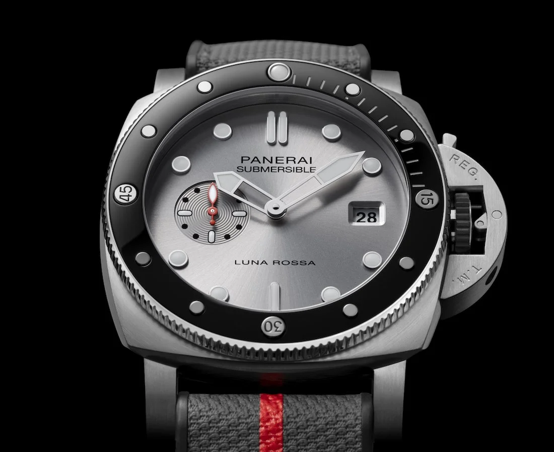 Introducing: Panerai Submersible QuarantaQuattro Luna Rossa PAM01681. A Limited Edition of 137 Pieces.