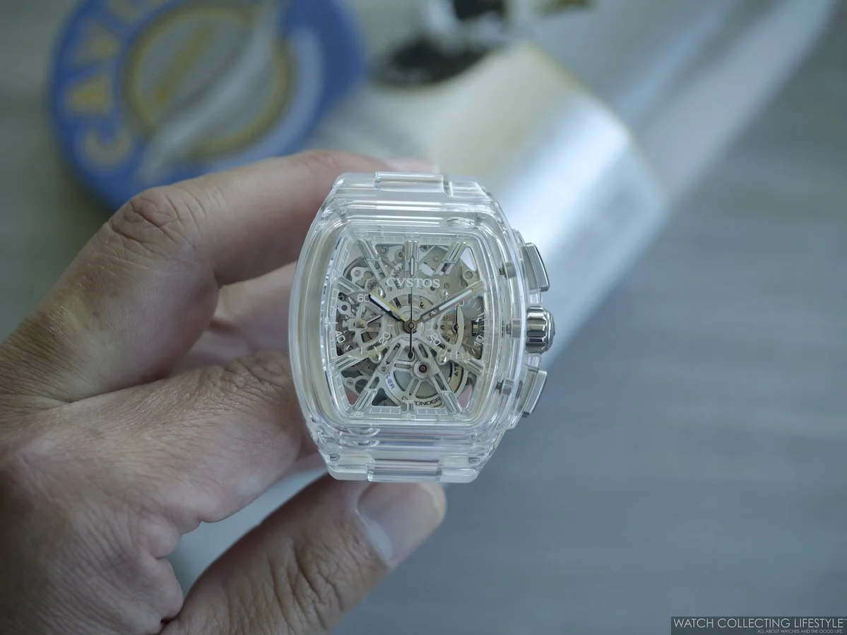 Insider: CVSTOS Metropolitan Chronograph Sapphire Rhodium. A 50-piece Limited Edition.