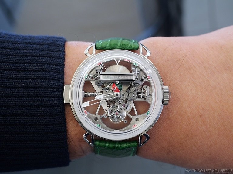 The @francvilaf Gen&egrave;ve FVF1 Tourbillon Superligero &lsquo;Today&rsquo; and the &lsquo;Dolce Far Niente&rsquo; showcase Vila&rsquo;s design mastery and pay tribute to the phrase and the mindset of pleasantly living life and doing nothing other 