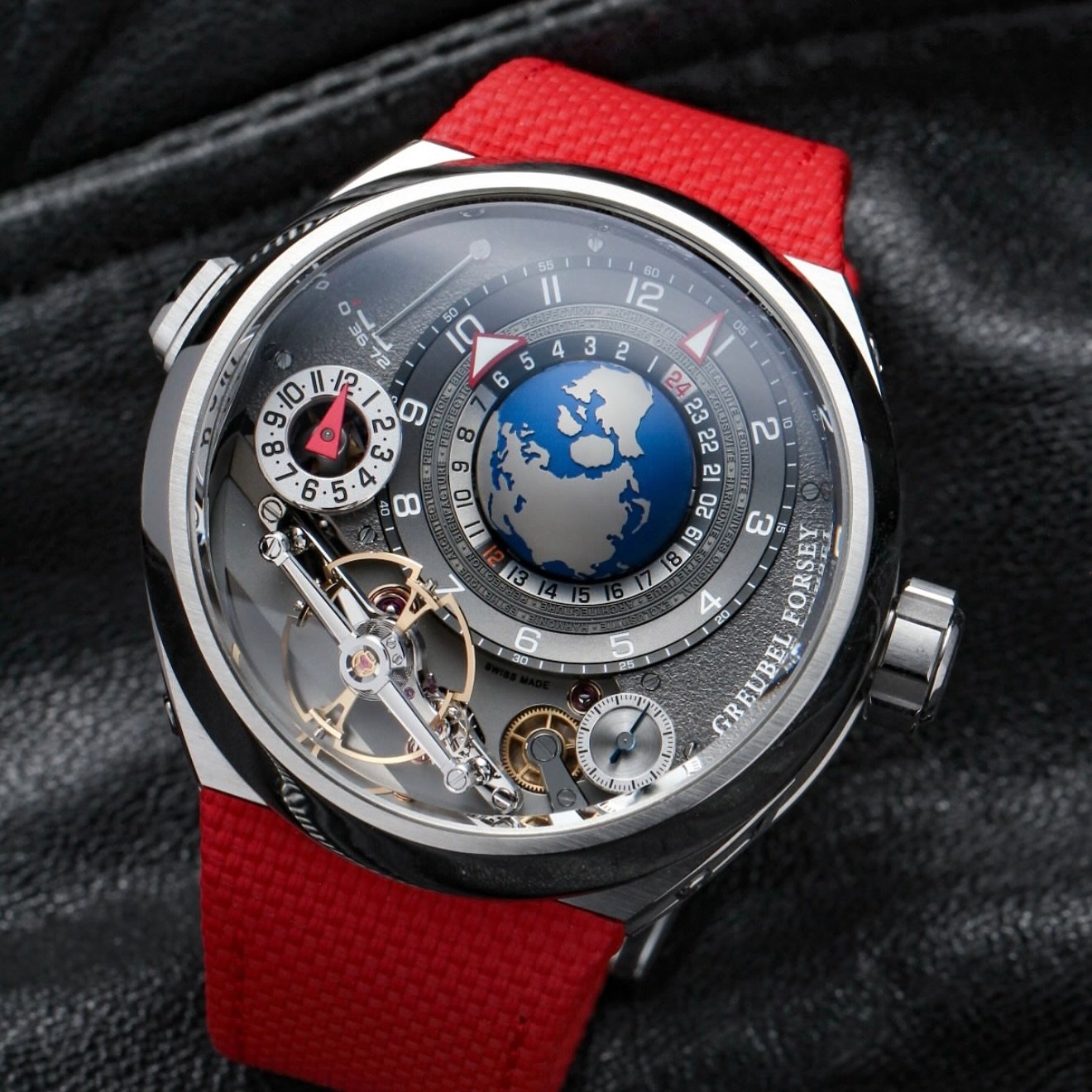 @greubel.forsey reveals the GMT Balancier Convexe&mdash;a complete reimagining rather than mere evolution. This isn&rsquo;t an update to the original; it&rsquo;s a fundamental reinterpretation and complete transformation that positions the Earth as t