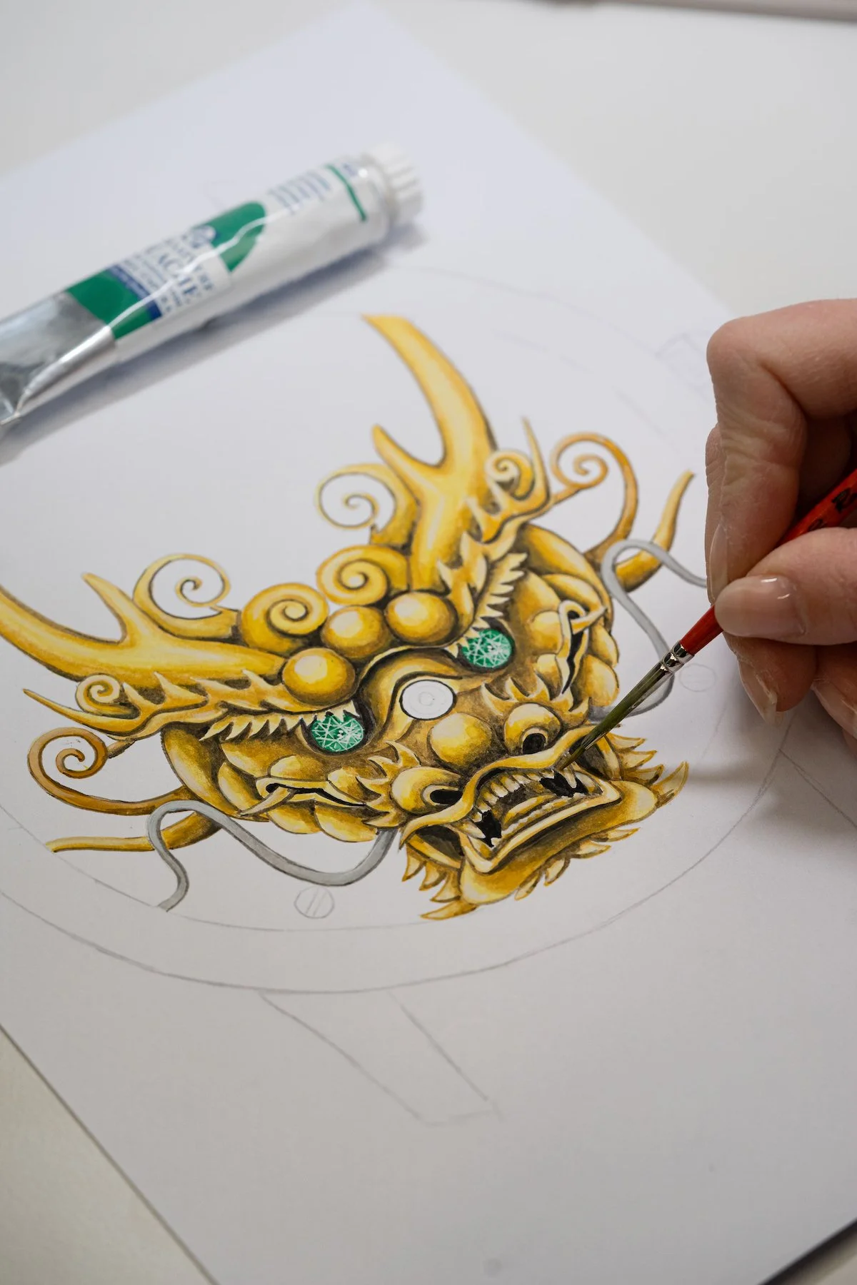 Jaquet Droz Tourbillon Skelet RedGold Dragon Mask- 02.jpeg