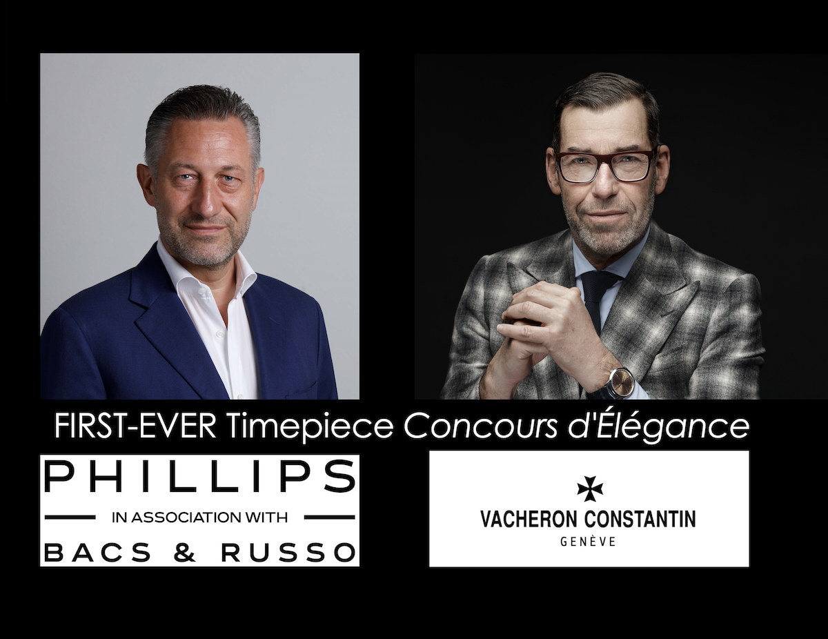 Watch Auctions: Phillips Watches Partners with Vacheron Constantin to Launch the First-Ever Timepiece Concours d'Élégance