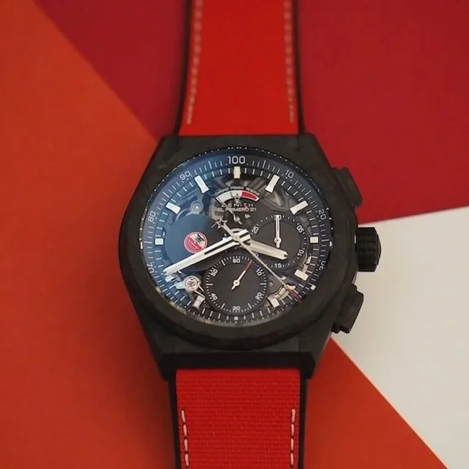 In honor of tonight&rsquo;s @carlcoxofficial concert in Dallas. The @zenithwatches DEFY El Primero 21 Carl Cox Limited Edition. #dallas #carlcox #mixmag