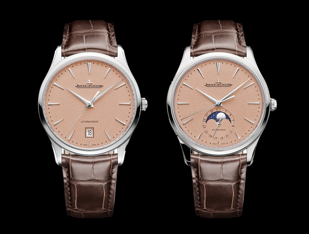 Introducing: Jaeger-LeCoultre Master Ultra Thin Date &amp; Ultra Thin Moon Grained Copper Dial