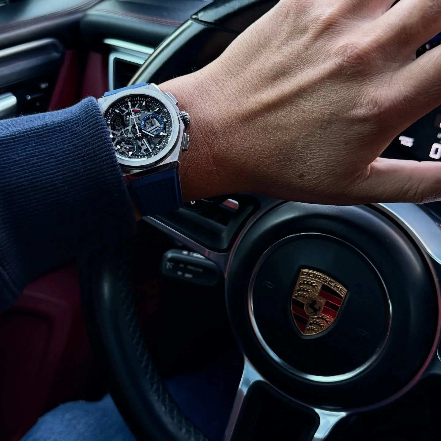 That 1/100th of a second Chronograph. @zenithwatches #zenithwatches