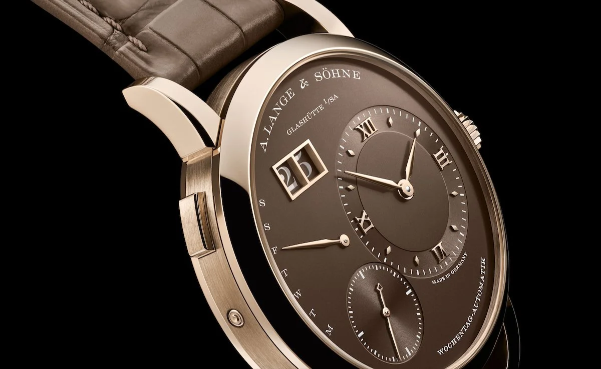 Introducing: A. Lange &amp; Söhne Lange 1 Daymatic in Honeygold. Rich Warm Tones in a 250-Piece Edition.
