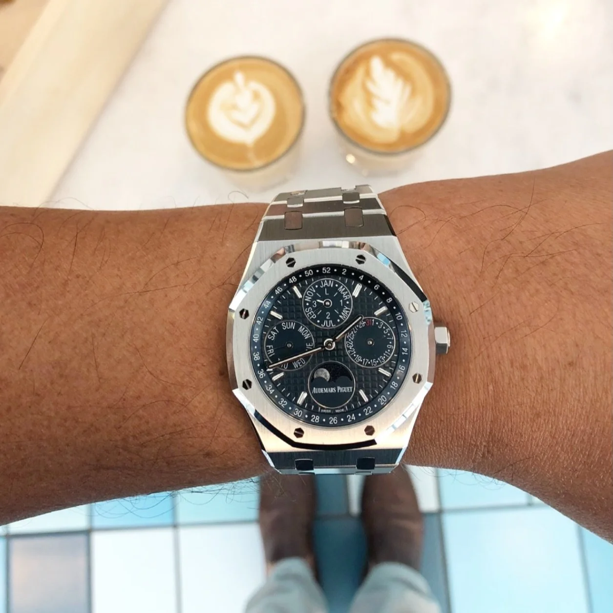 The last of the greatest. @audemarspiguet #royaloakperpetual