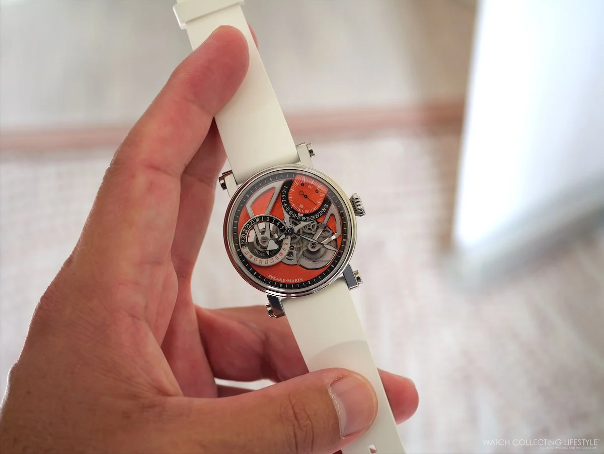 Insider: Speake-Marin Dual Time Terracotta. When Orange Meets Independent Horology.