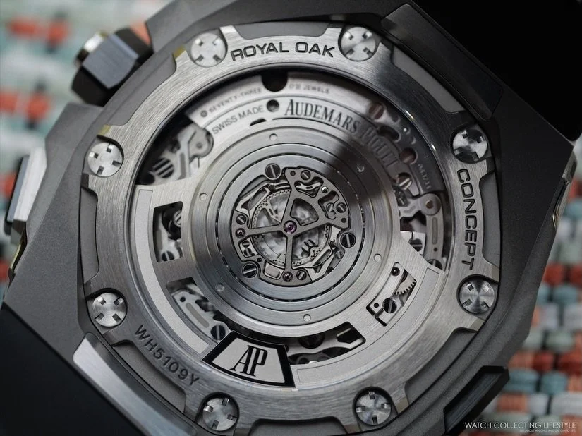 With the @audemarspiguet Royal Oak Concept Split-Seconds Chronograph GMT Large Date reference 26650TI.OO.D013CA.01, launched in 2023, AP achieved something genuinely remarkable by integrating one of haute horlogerie&rsquo;s most complex complications