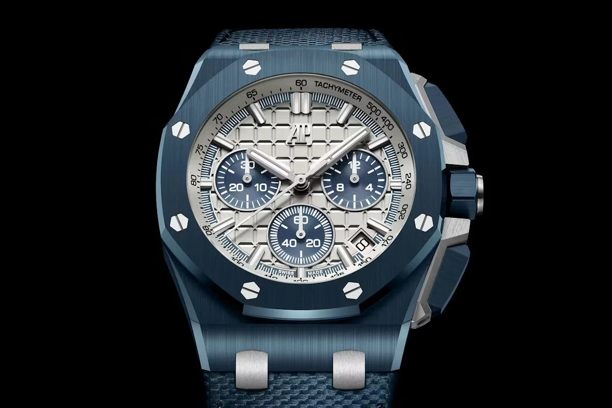 Introducing: Audemars Piguet Royal Oak Offshore Chronograph 43mm—Bleu Nuit Ceramic and Smoked Green Titanium