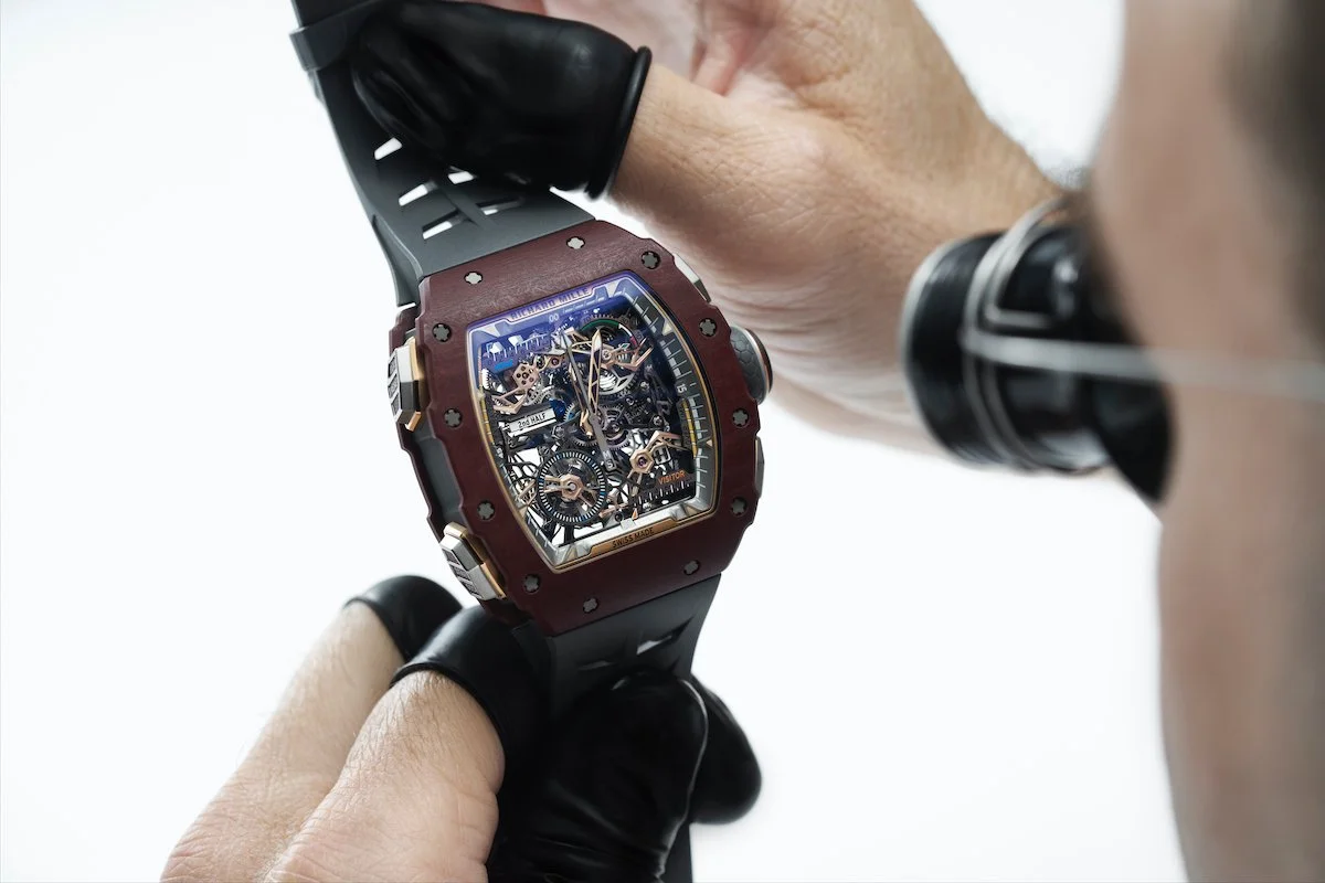 Introducing: Richard Mille RM 41-01 Tourbillon Soccer. From Kickoff to Final Whistle at 2 Million Dollars.