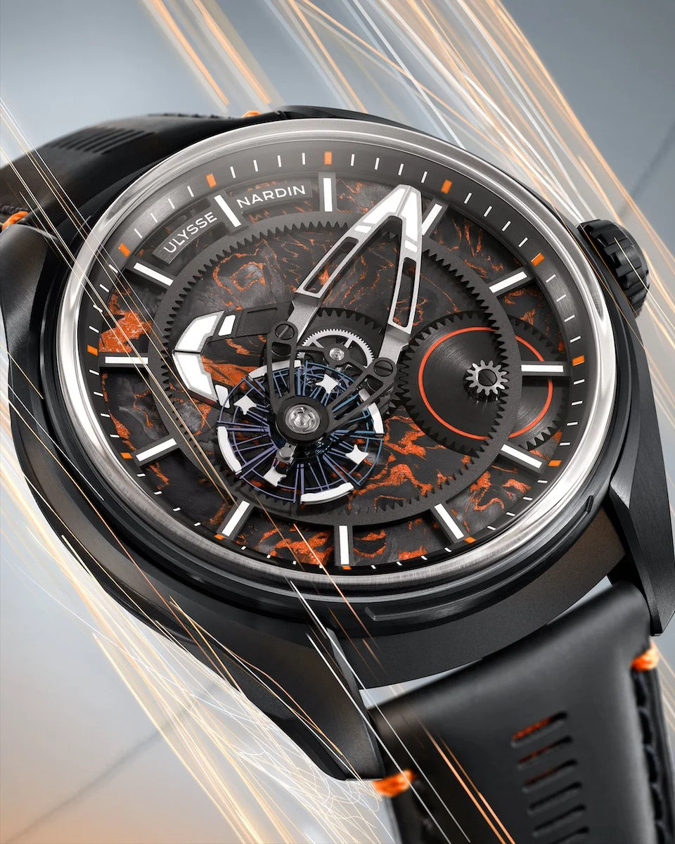 Introducing: Ulysse Nardin Freak X Gumball 3000 Edition 2. A Carbonium Hour Disc and a Miami-to-Mexico City Rally.