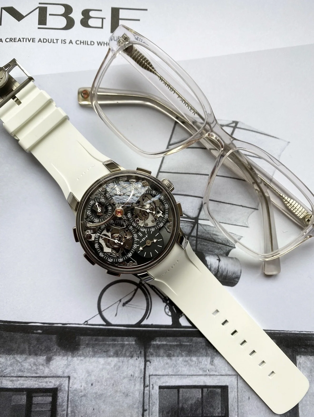 The alluring @mbandf LM Sequential EVO. MB&amp;F&rsquo;s first chronograph and its 20th calibre. One movement with two chronographs and multiple timing modes. Conceived with Stephen McDonnell, who previously reinvented the LM perpetual calendar for M