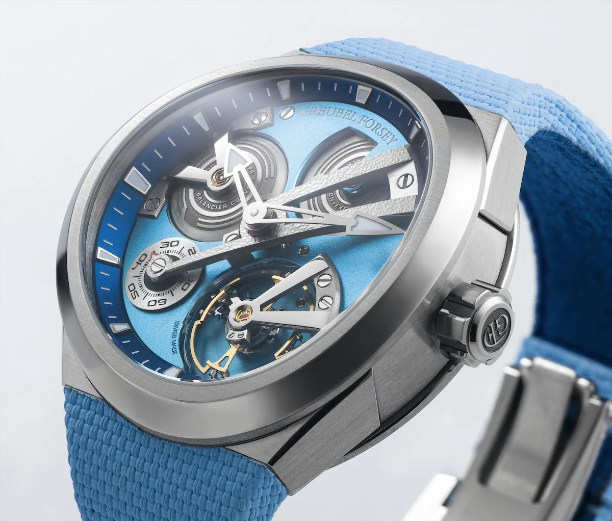 Introducing: Greubel Forsey Balancier 3 Frosted Titanium—A New Surface Language Arrives