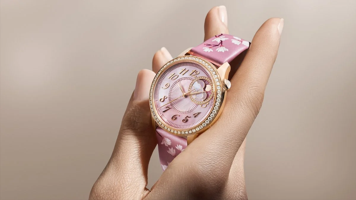 Introducing: Vacheron Constantin Égérie Moon Phase Spring Blossom—The Strap is the Star