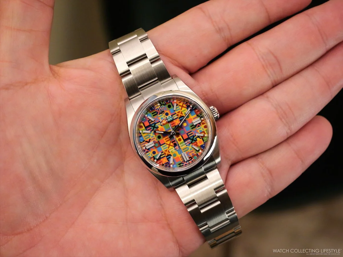 Introducing: Rolex Oyster Perpetual 36 Jubilee Motif Dial—Reference 126000 (Live Photos)