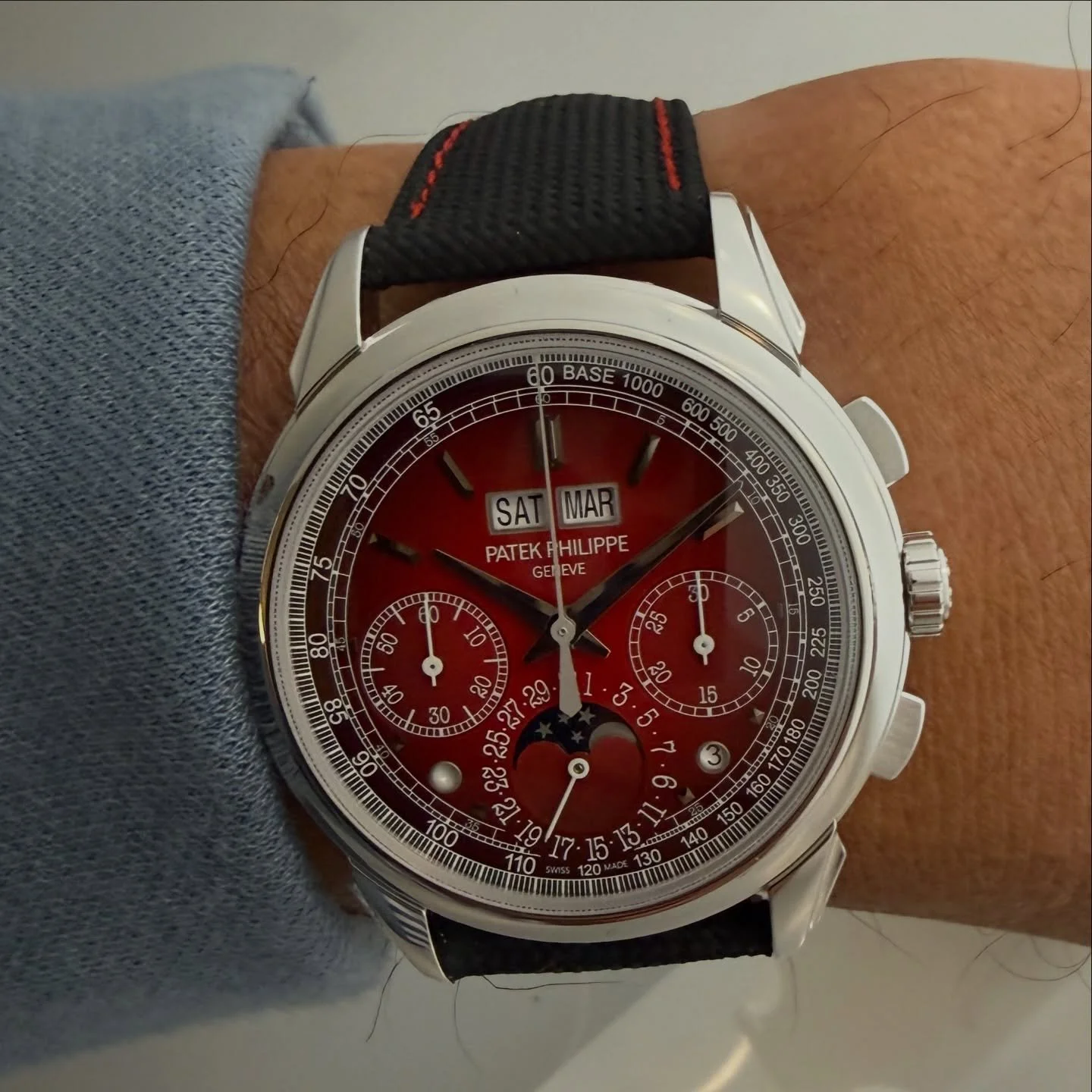 Pure horological debauchery. ❤️❤️❤️ @patekphilippe 5270P-017 #5270p #watchesandwonders2026 #patekphilippe #watchesofinstagram