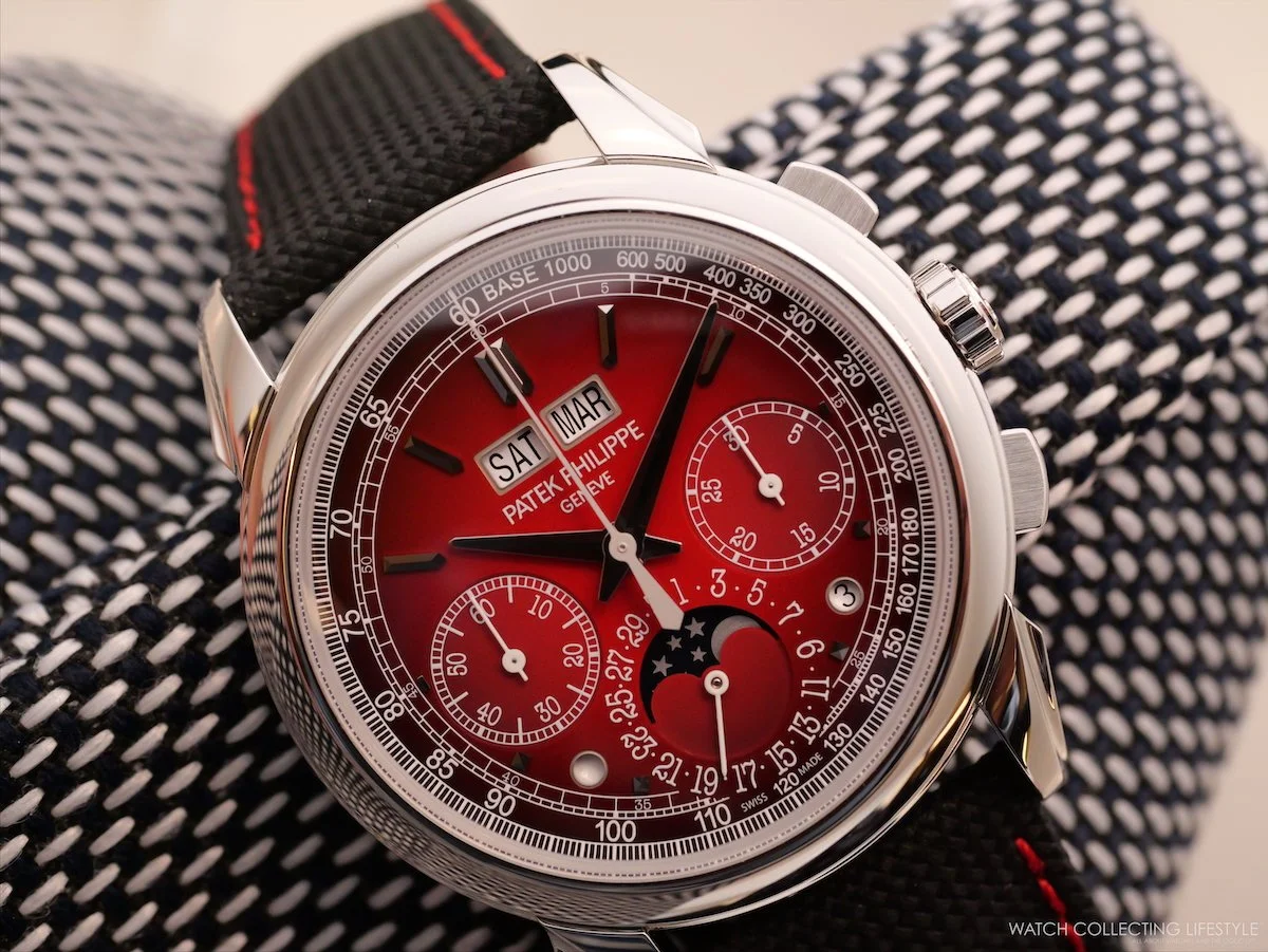 Introducing: Patek Philippe Perpetual Calendar Chronograph Red Lacquered Dial Ref. 5270P-017 (Live Photos)