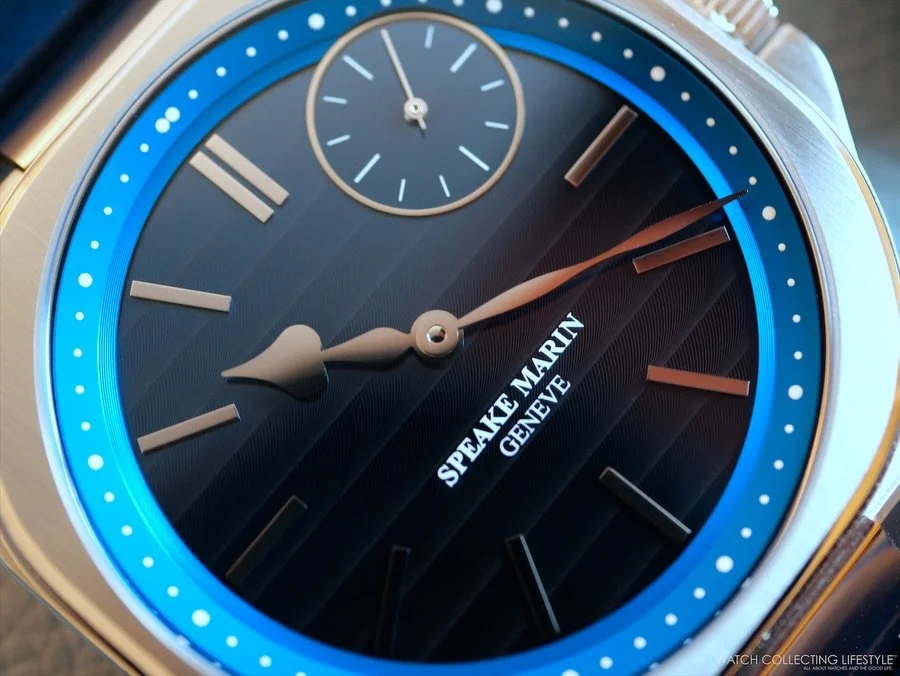 For Watches and Wonders Geneva 2026, the new @speakemarin Ripples K&aacute;rm&aacute;n Line&mdash;named for the boundary 100 kilometers above sea level where Earth&rsquo;s atmosphere yields to outer space&mdash;sharpens the collection&rsquo;s proposi