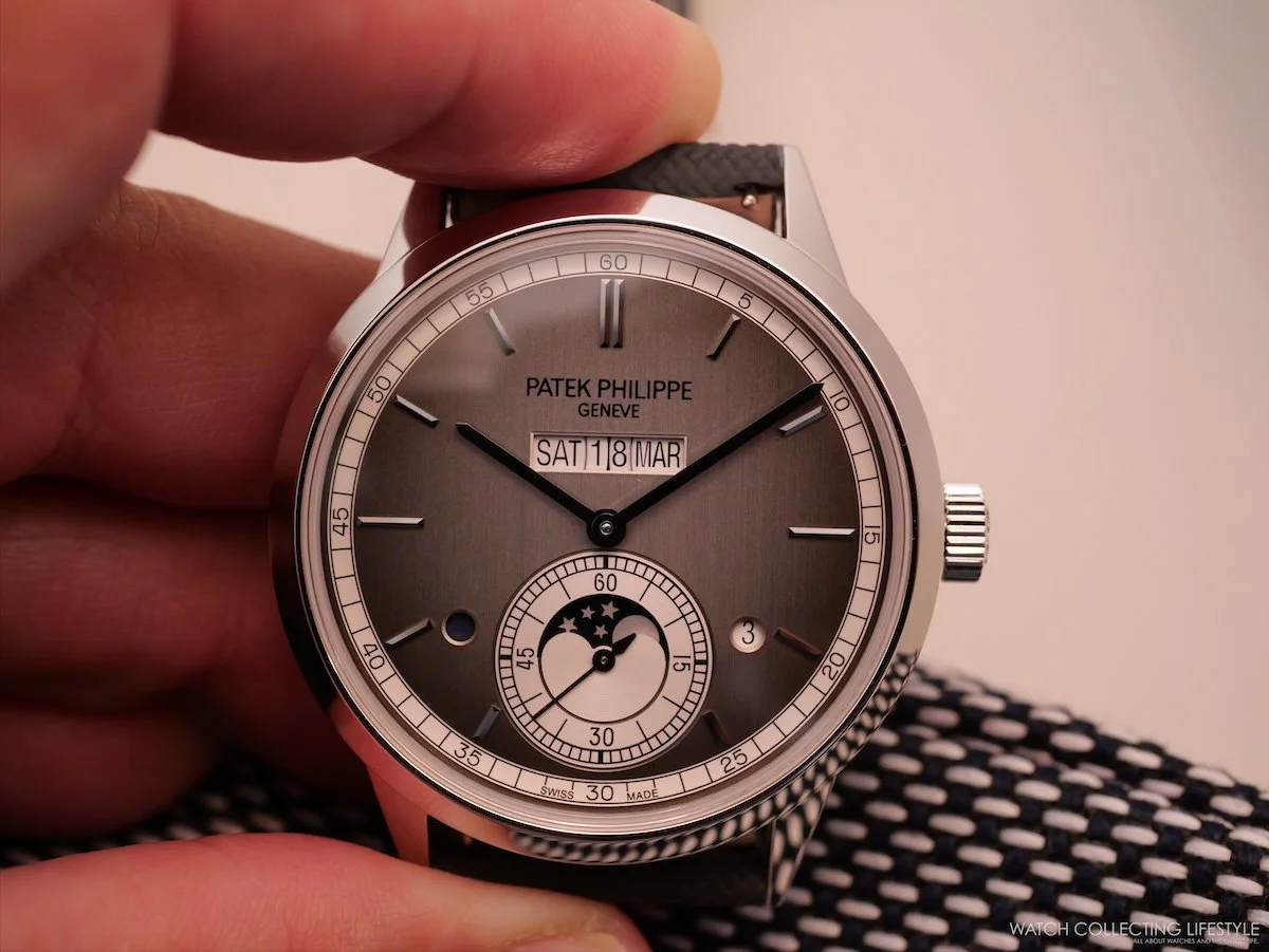 Introducing: Patek Philippe In-Line Perpetual Calendar Silvery Black Gradient Dial—Reference 5236P-011 (Live Photos)