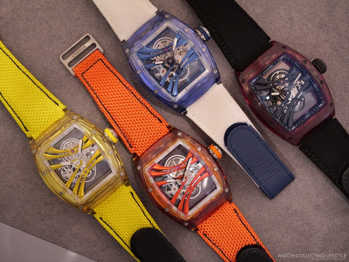 Introducing: CVSTOS Challenge Purity Sapphire—Four Colors, Five Expressions (Live Photos)