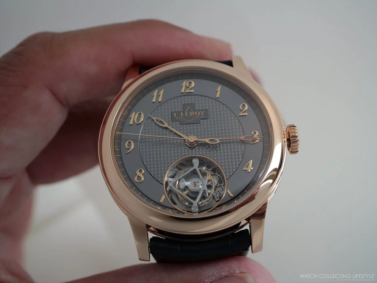 Introducing: L. Leroy Elyor Tourbillon Seconde Centrale—An Exquisite Timepiece in Three Metals (Live Photos)