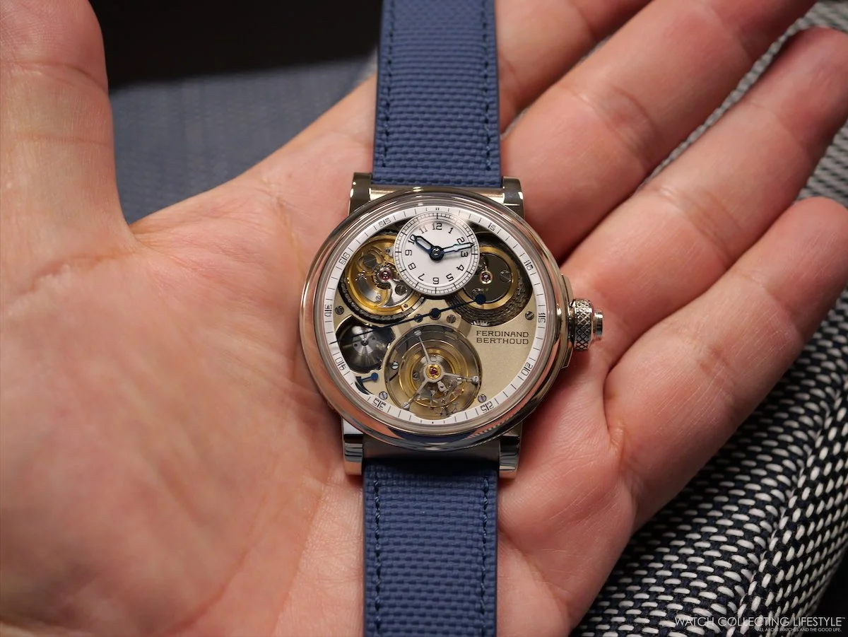 Introducing: Ferdinand Berthoud Chronomètre FB 2TV.1 Mesure du Temps 1787—Its Most Spectacular Movement Yet (Live Photos)