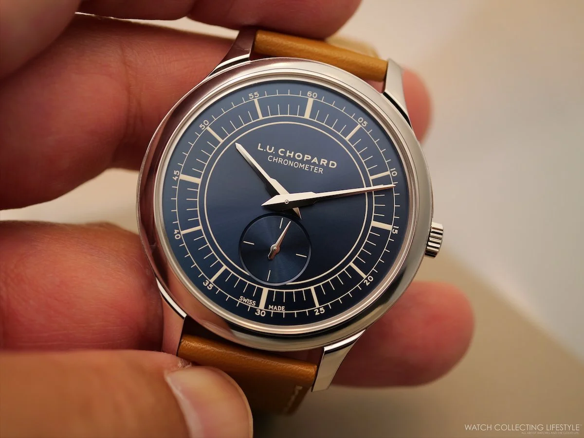 Introducing: Chopard L.U.C XPS Prussian Blue—A Sector Dial in an Ultra-Thin Watch (Live Photos)