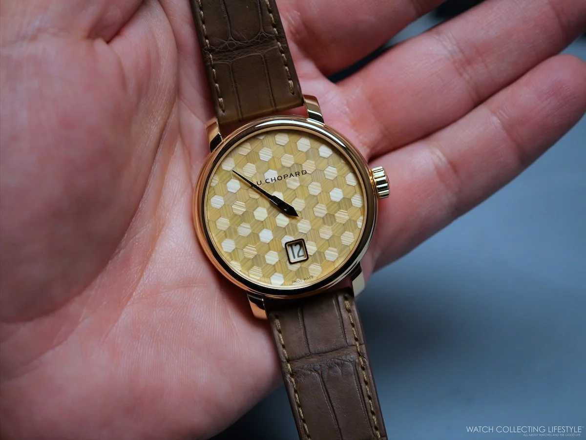 Introducing: Chopard L.U.C Quattro Spirit 25 Straw Marquetry—A Honeycomb Built by Hand (Live Photos)