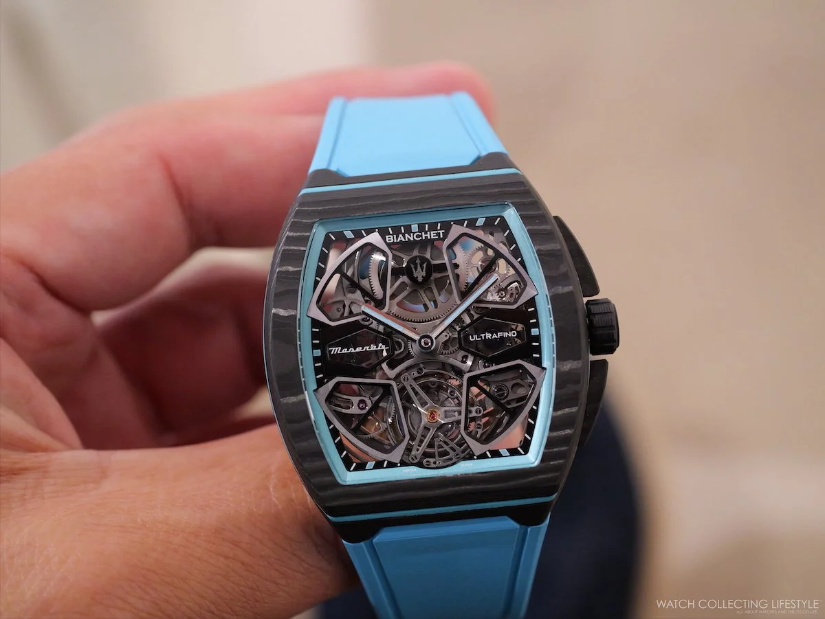 Introducing: Bianchet UltraFino Maserati Flying Tourbillon—Inspired by the MCPURA (Live Photos)