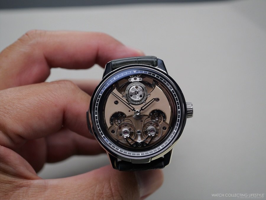 One of our top five watches at #watchesandwonders2026 @arminstrom Minute Repeater Resonance 12:59 First Edition. #arminstrom #minuterepeater The 12:59 designation isn&rsquo;t arbitrary. It refers to the longest possible chiming strike sequence that a