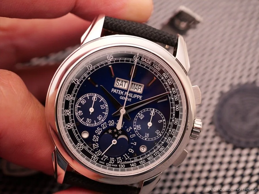 The three new @patekphilippe 5270P models with their lacquered dials. #patek #patekphilippe #5270p #watchesandwonders2026 #watchesofinstagram