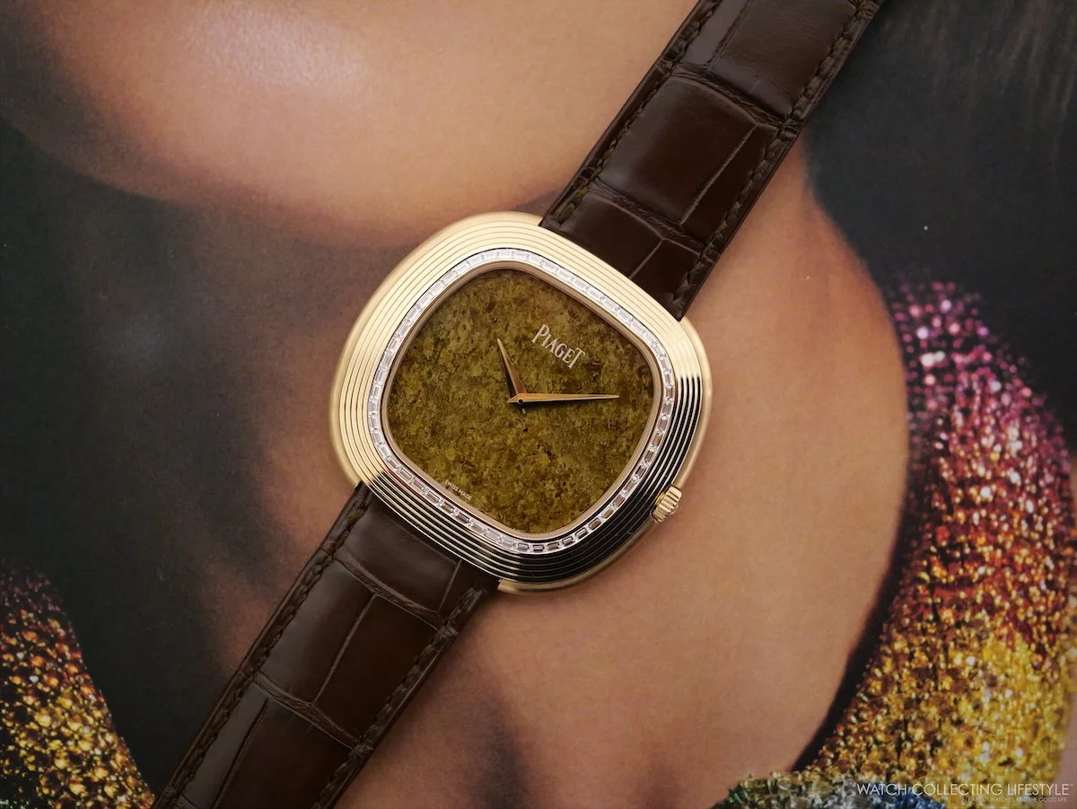 Introducing: Piaget Andy Warhol Watch Bronzite Dial and Baguette-Diamond Row (Live Photos)