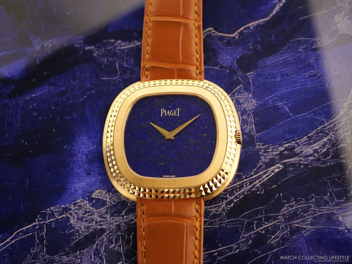 Introducing: Piaget Andy Warhol Watch Lapis Lazuli and Clous de Paris Bezel (Live Photos)