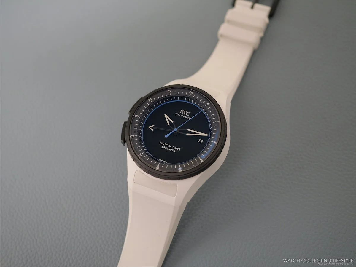 Introducing: IWC Pilot's Venturer Vertical Drive—The Crownless Watch for Space (Live Photos)