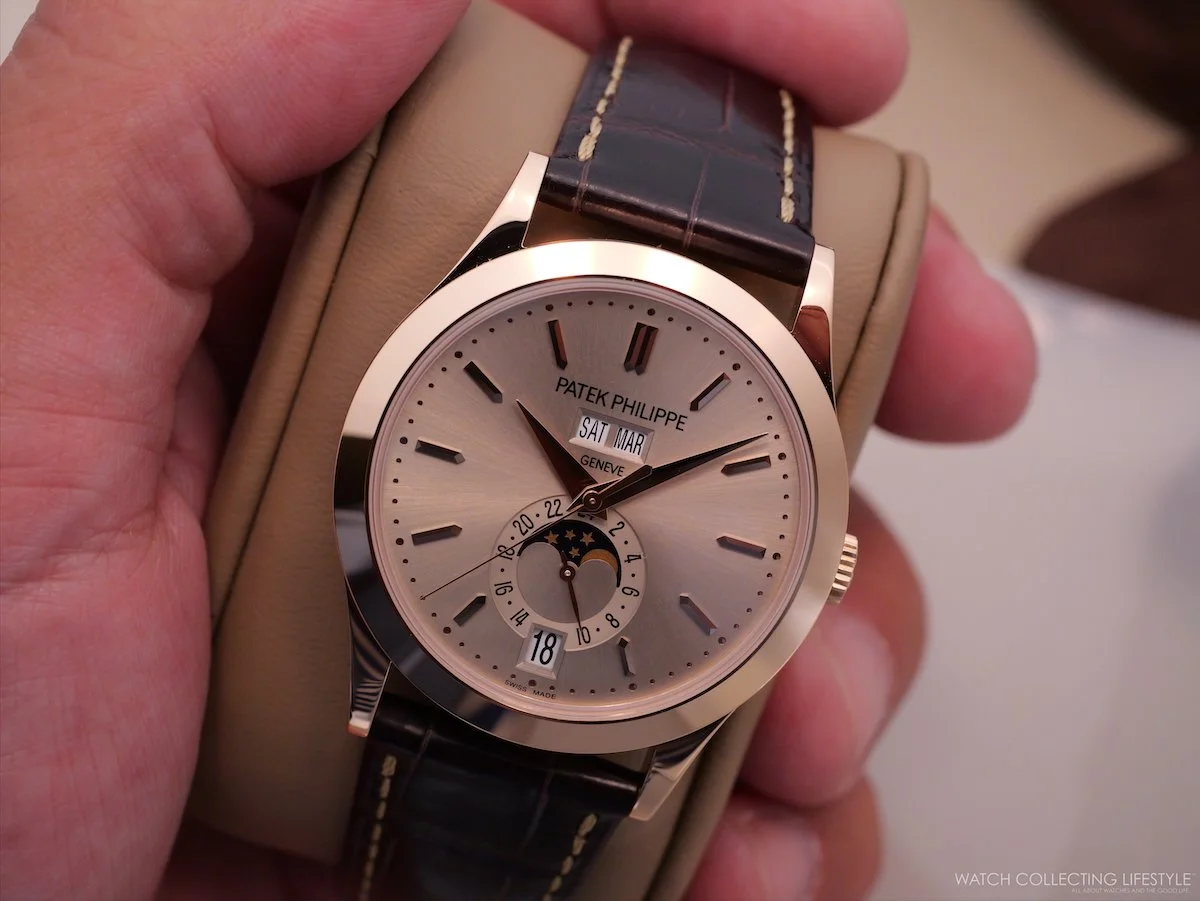 Introducing: Patek Philippe Annual Calendar with Moon Phases—Ref. 5396R-016 (Live Photos)