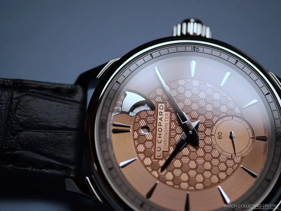 @chopard first introduced its chime-in-passing complication in previous precious-metal configurations several years ago. The L.U.C Strike One Titanium changes the conversation: the same Poin&ccedil;on de Gen&egrave;ve-certified movement, the same pat