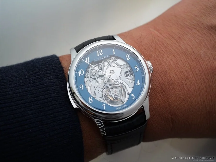 The @l.leroy1785 &lsquo;Bal du Temps&rsquo; Minute Repeater Tourbillon. Doesn&rsquo;t get much better than this. Available in platinum, red gold or titanium. #watches #tourbillon #minuterepeater #watchesandwonders2026