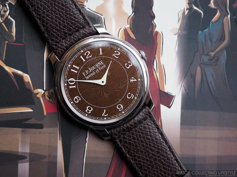 The F. P. Journe Chronom&egrave;tre Holland &amp; Holland is a perfect example of exceptional craftsmanship and innovative design in a stainless steel watch &mdash;extremely rare for F.P. Journe&mdash; that is equipped with a dial in rare Damascus st