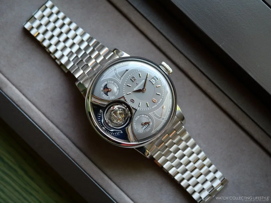 The new @jaegerlecoultre Duometre Heliotourbillon Perpetual Platinum in a limited edition of 20 pieces. #jaegerlecoultre #platinum